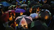 ΗΠΑ: Συγκέντρωση υποστήριξης για τις διαδηλώσεις υπέρ της δημοκρατίας στο Χονγκ Κονγκ