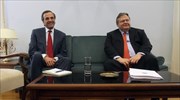 Συνάντηση του πρωθυπουργού με τον Ευ. Βενιζέλο στο Μέγαρο Μαξίμου