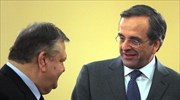 Σε εξέλιξη συνάντηση του πρωθυπουργού με τον Ευ. Βενιζέλο