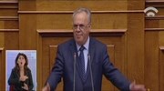 Γ. Δραγασάκης: Όποιος θέλει ψήφο εμπιστοσύνης μόνο στον λαό μπορεί να απευθυνθεί