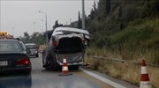 Τροχαίο με ένα νεκρό και τρεις τραυματίες στην εθνική οδό, στο ύψος του Πλαταμώνα