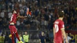Euro 2016: Επεισόδια στον αγώνα Σερβία - Αλβανία