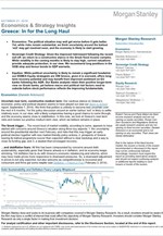 Ανάλυση της Morgan Stanley για την αστάθεια της ελληνικής αγοράς