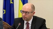 Ουκρανία: «Ρωσικές προκλήσεις» ενόψει εκλογών καταγγέλλει ο Γιατσένιουκ