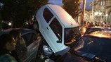 Eικόνες καταστροφής από την κακοκαιρία στη Δυτική Αττική