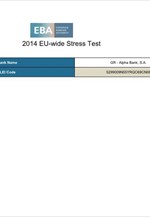 2014 EU-wide Stress Test - Alpha Bank