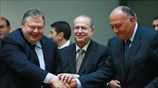 Μνημόνιο συνεργασίας για θέματα τουρισμού υπέγραψαν οι ΥΠΕΞ Ελλάδας, Κύπρου και Αιγύπτου