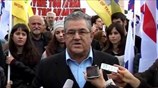 Δήλωση του Δ. Κουτσούμπα από το συλλαλητήριο του ΠΑΜΕ στο Σύνταγμα