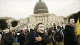 ΗΠΑ: Διαδηλωση των Anonymous
