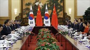 Σε συμφωνία ελεύθερων συναλλαγών κατέληξαν Κίνα και Ν. Κορέα