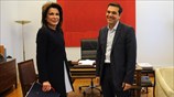 Συνάντηση Αλ. Τσίπρα - Γ. Αγγελοπούλου
