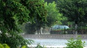 Ζημιές από τη σφοδρή βροχόπτωση στη Σάμο