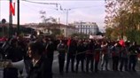 Σε εξέλιξη η πορεία για την επέτειο του Πολυτεχνείου