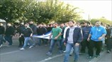 Στιγμιότυπα από την πορεία για την επέτειο του Πολυτεχνείου