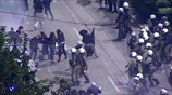 Επεισόδια μετά την ειρηνική πορεία για το Πολυτεχνείο