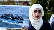 Συγκέντρωση προσφύγων από τη Συρία στο Σύνταγμα