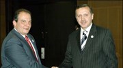 Σε καλό κλίμα η συνάντηση Καραμανλή - Ερντογάν στο Σεράγεβο
