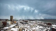 Σύννεφο χιονιού καλύπτει το Μπάφαλο
