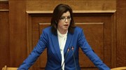 Άννα Ασημακοπούλου: Απόλυτα λογική η βιασύνη για έξοδο από το μνημόνιο