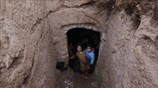Συρία: Υπόγειο καταφύγιο για τους βομβαρδισμούς