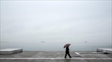 Βροχερή ημέρα στη Θεσσαλονίκη