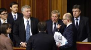 Oυκρανία: Ψήφος εμπιστοσύνης για τη νέα κυβέρνηση Γιατσένιουκ