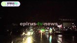 Ιωάννινα: Ξηλώθηκαν στέγες απο τη θεομηνία