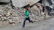 Συρία: Αγώνας δρόμου ανάμεσα στα χαλάσματα