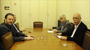 Συμφωνία σε αρκετά προγραμματικά σημεία στη συνάντηση ΔΗΜΑΡ - ΣΥΡΙΖΑ