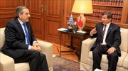 Θετική η αποτίμηση της συνάντησης Αντ. Σαμαρά - Νταβούτογλου