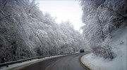 Χιόνια στα ορεινά της Δυτικής Μακεδονίας