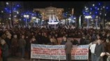 Αθήνα: Συγκέντρωση συνταξιούχων στο υπουργείο Οικονομικών