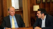 Συνάντηση Αλ. Τσίπρα - Γ. Προβόπουλου στη Βουλή