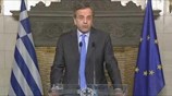 Έκκληση Σαμαρά για συναίνεση και παράθυρο για εκλογές