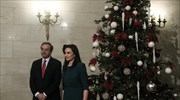 Τα κάλαντα των Χριστουγέννων άκουσε ο Πρωθυπουργός