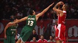Α1 Μπάσκετ: Ολυμπιακός - Παναθηναϊκός 81-75