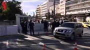 Αφιξη των προφυλακισμένων βουλευτών της Χρυσής Αυγής στη Βουλή