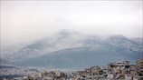 Χιόνια στα βόρεια της Αττικής