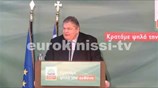 Ευ. Βενιζέλος: Δεν υπάρχουν αδιέξοδα, αλλά δημοκρατικά μπορεί να επιλεγούν τα αδιέξοδα