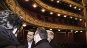 Επίσκεψη Τσίπρα στο Δημοτικό Θεάτρο Πειραιά