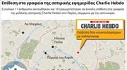 Επίθεση στα γραφεία της σατιρικής εφημερίδας Charlie Hebdo