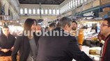 Την Βαρβάκειο Αγορά της Αθήνας επισκέφθηκε ο Πάνος Καμμένος