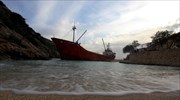 Στην Κάλυμνο το πλοίο «Παναγία Σπηλιανή» που προσάραξε έξω από τη Νίσυρο