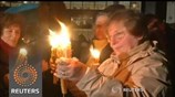 Συγκέντρωση με κεριά για την επιστροφή των γλυπτών του Παρθενώνα