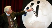 Μεσάνυχτα παρά τρία λεπτά δείχνει το Ρολόι της Αποκάλυψης για την καταστροφή του κόσμου