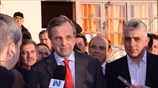 Δήλωση Αντώνη Σαμαρά  μετά την άσκηση του εκλογικού του δικαιώματος