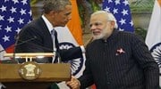Ινδία: Οικονομία και κλιματική αλλαγή στην ατζέντα Ομπάμα