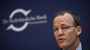 Ο κεντρικός τραπεζίτης της Ολλανδίας αντιτάχθηκε στα μέτρα της ΕΚΤ