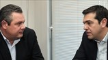 Συμφωνία Αλ. Τσίπρα - Π. Καμμένου για τον σχηματισμό κυβέρνησης