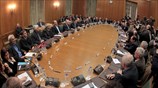 Η πρώτη συνεδρίαση του νέου υπουργικού συμβουλίου